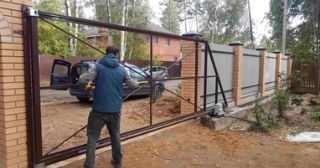Купить услугу монтаж ворот Барнаул, цена от 2605 руб.