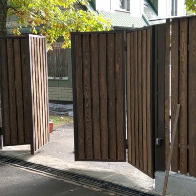Купите и Закажите Ворота Гармошка: Лучшая Цена от 47554 руб, Установка под Ключ и Доставка в Барнауле и по Области