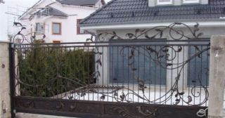Купить откатные ворота кованые Барнаул, цена от 2813 руб.