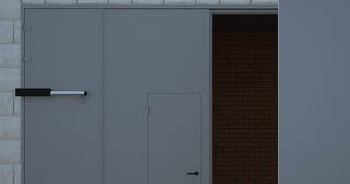 Купить противопожарные ворота под ключ Барнаул, цена от 5886 руб.